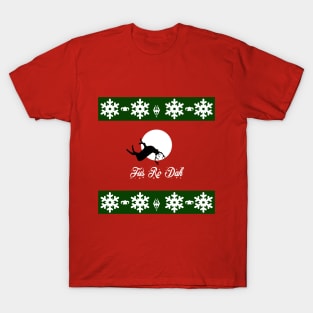 Merry Skyrim Christmas (ver 2) T-Shirt